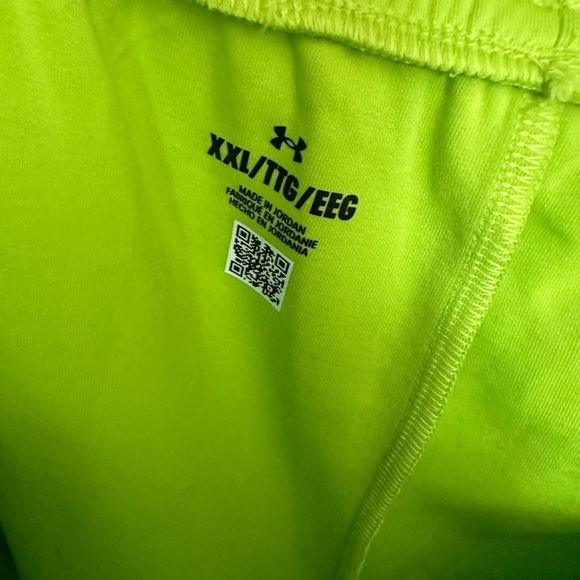 Under Armour Summit Knit Shorts 2 XL unisex MSRP $70 1377176 AVY 324 - Picture 11 of 11